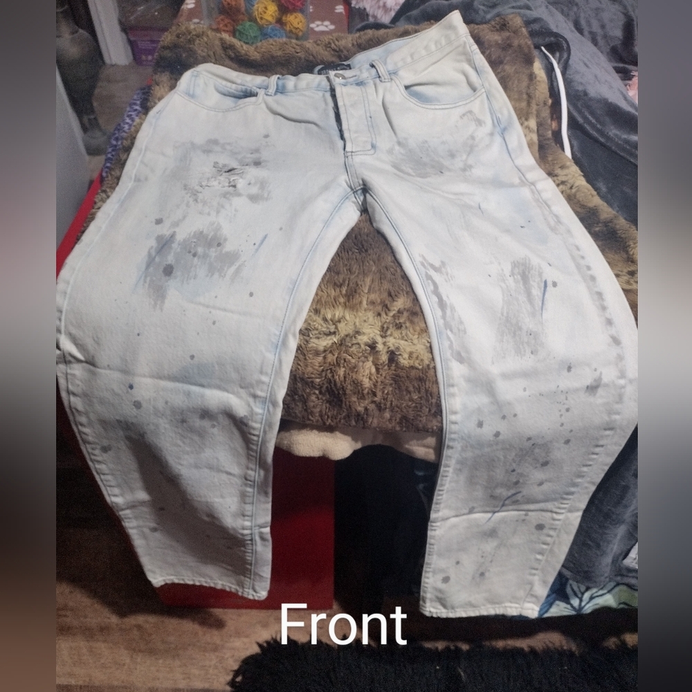 Current Mood Paint the Town Mom Jeans/ Button Fly/ NWOT/ SZ XL/ Cotton